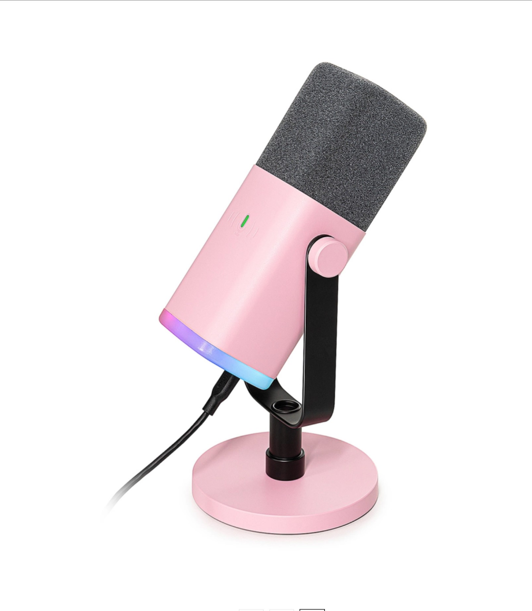 AmpliGame AM8 RGB USB/XLR Microphone