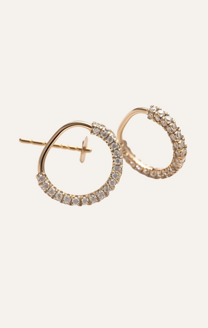Lustrous Harmony Hoops