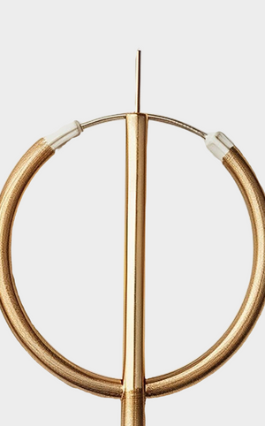 Modern Spike Hoop Earrings