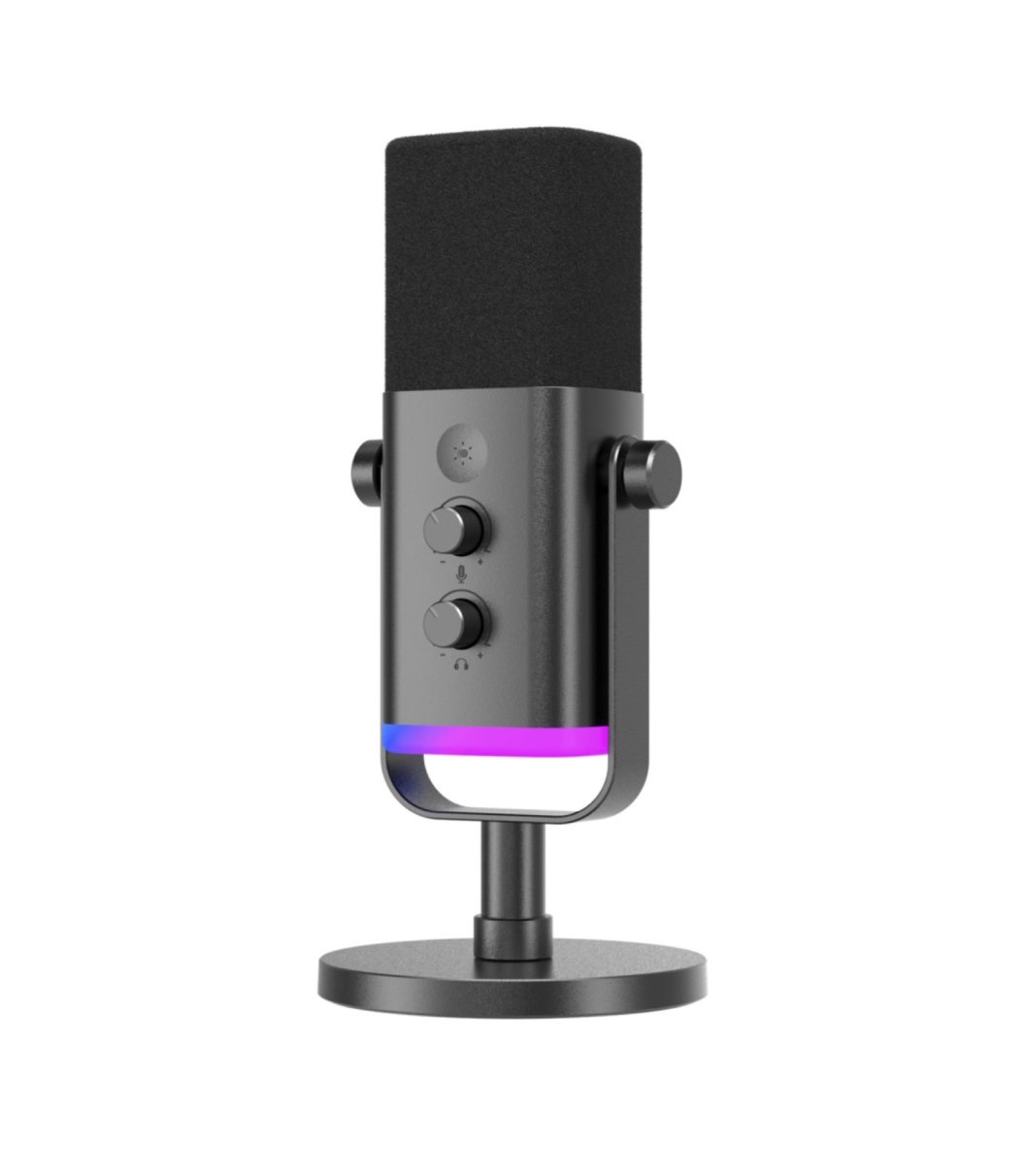 AmpliGame AM8 RGB USB/XLR Microphone
